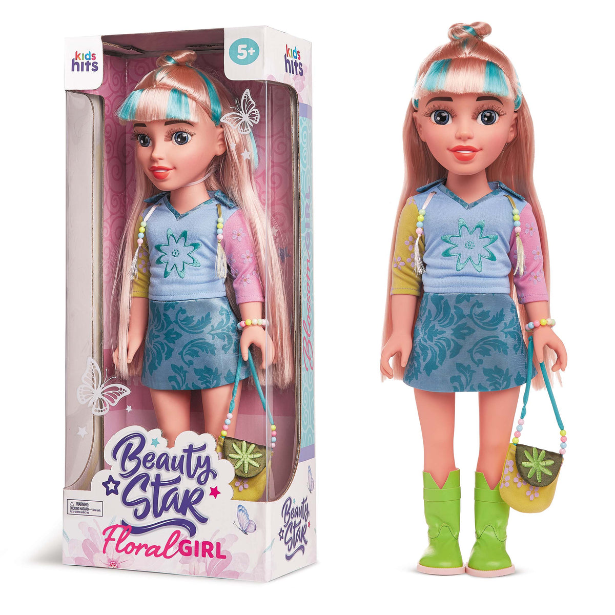 Beauty Star Flowery Spring Floral Girl. Dolls – Where Fashion, Fun Spark Creativity! by Kids Hits, LLC
