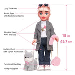 Beauty Star Dolls: Fashion Girl. Where Fashion, Fun, and Furry Friends Unite!