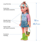 Beauty Star Flowery Spring Floral Girl. Dolls – Where Fashion, Fun Spark Creativity!