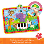 Kids Hits Educational Baby Light and  Sound Mat Toy Musical Zoo