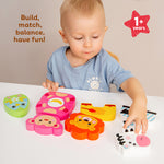 Kids Hits: Build Your Own Adventure with the Wooden Blocks Friendly Zoo!