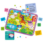 Kids Hits Educational Baby Touch and  Play Mat Toy Farm Friends