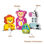 Kids Hits: Build Your Own Adventure with the Wooden Blocks Monkey and Friends!