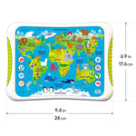 Kids Hits Educational Toddler Hit Pad  Toy Discovery Atlas