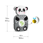 Kids Hits: Wooden Toy - Unleash Creativity with the Cute Panda Build-and-Match Game!