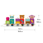 Kids Kits Wooden Train: Happy Friends