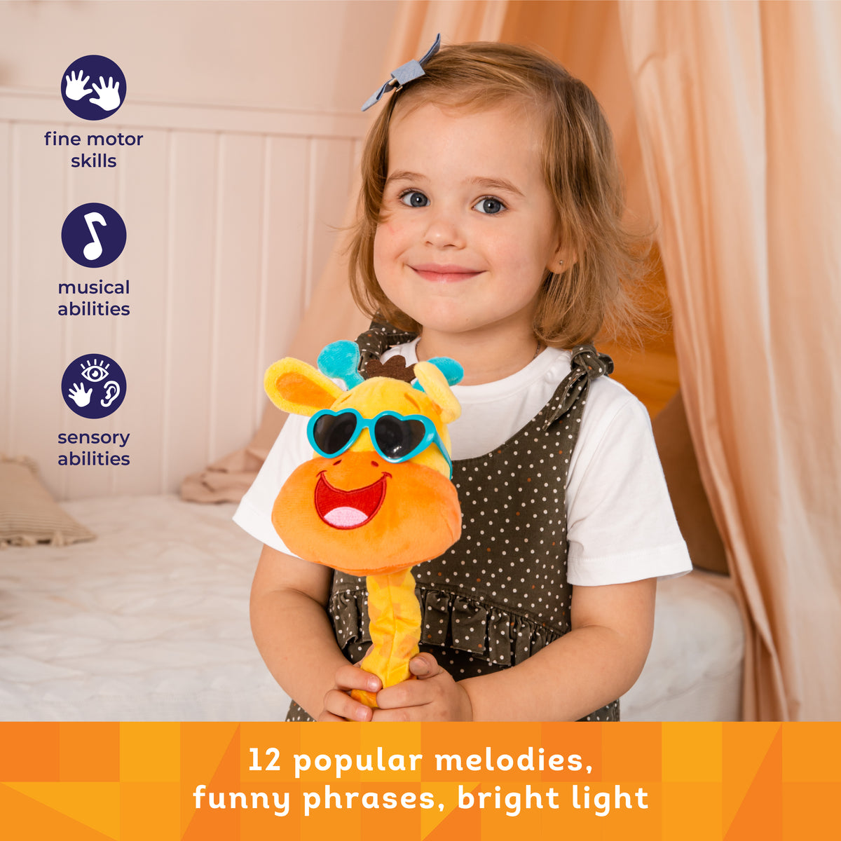 Kids Hits: Dancing Giraffe Paul – Your Energetic Dance Buddy with 12 F