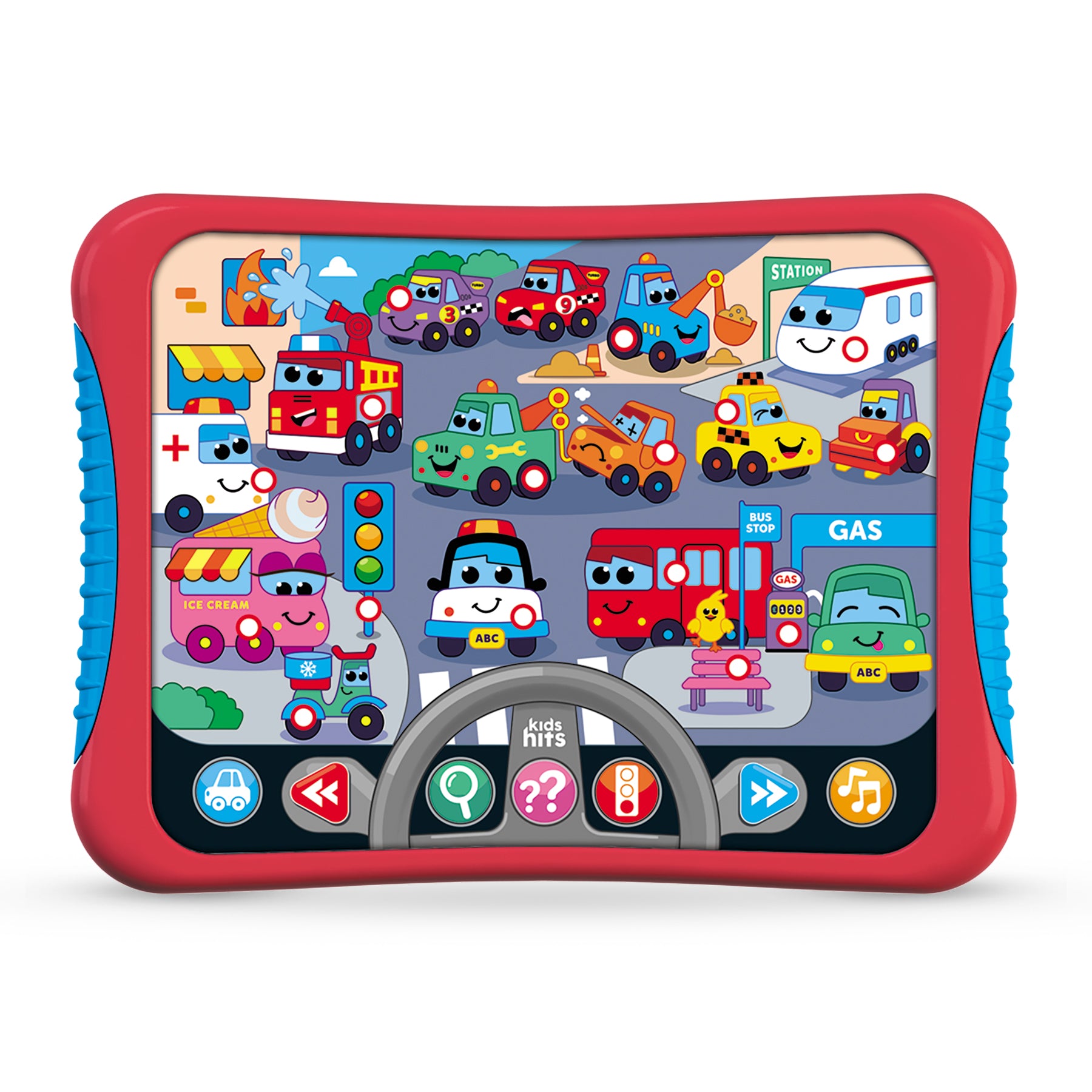 Kids Hits Educational Toddler Hit Pad  Toy Cars And Trucks