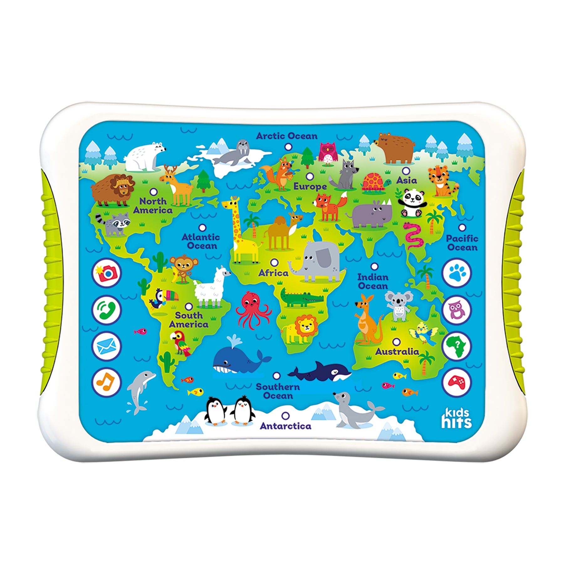 Kids Hits Educational Toddler Hit Pad  Toy Discovery Atlas