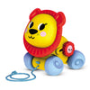 Kids Hits Educational Toddler Push and Pull Toy Lion Yellow