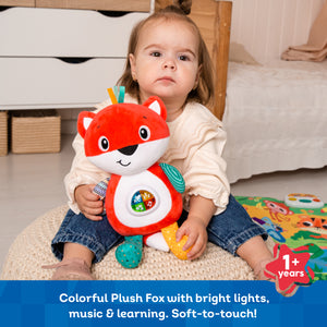 Kids Hits My Friend Baby Fox Lucy: A Soft Plush Music Toy for Joyful Learning and Playtime Bliss