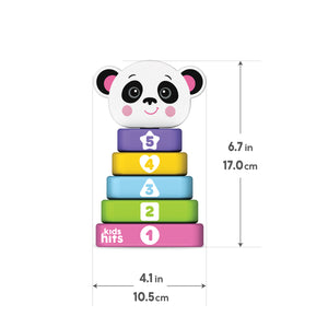 Kids Hits Wooden Stack and Play Panda: Endless Fun in Every Stack!