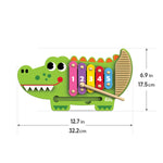 Kids Hits: Harmonize Playtime with the Wooden Croco Xylophone Adventure!