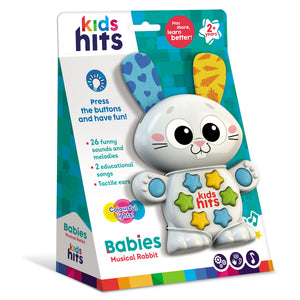 Kids Hits Educational Toddler Toy Babies Musical Rabbit