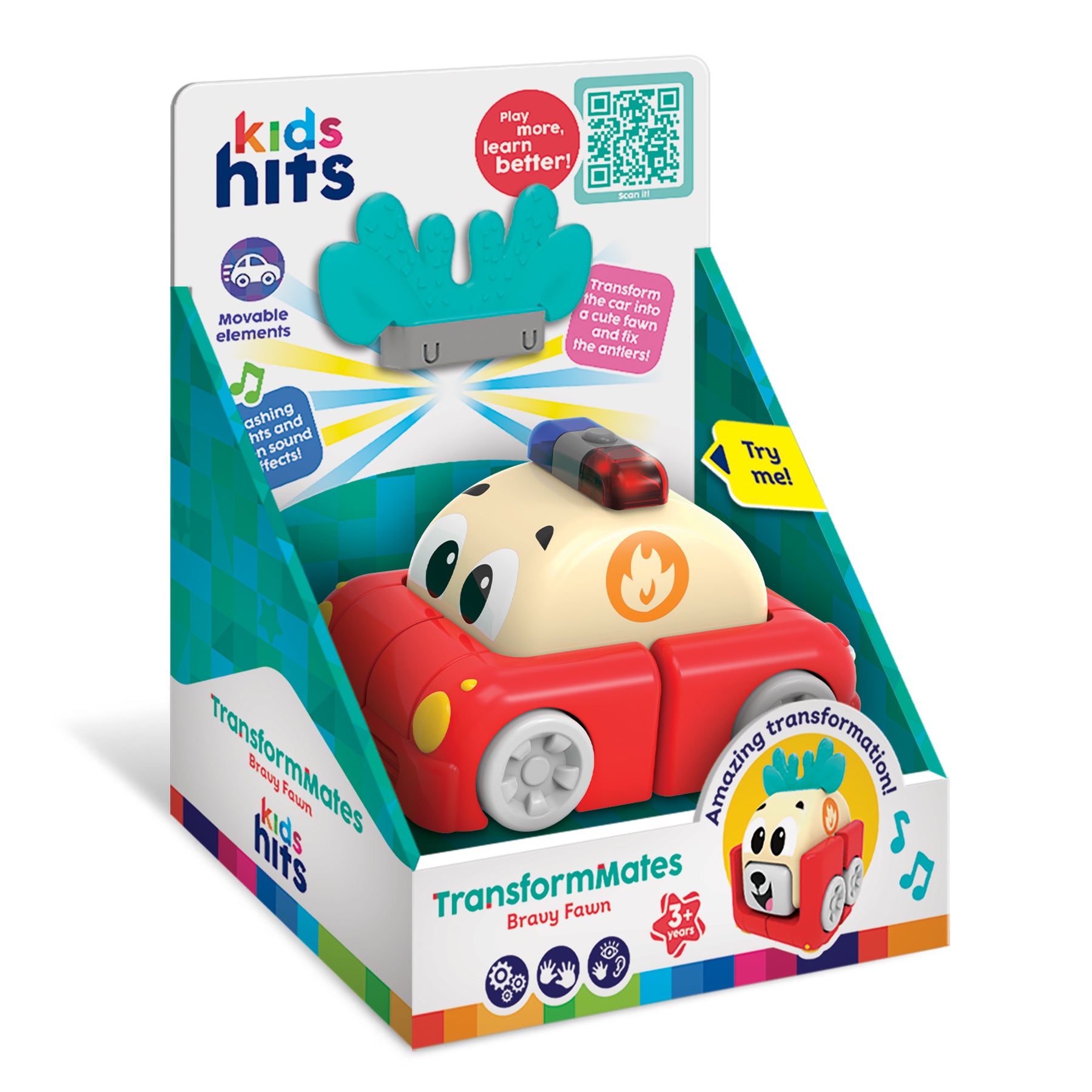 Kids Hits Bravy Fawn TransformMates: A Vibrant and Imaginative Delight for Your Little One!