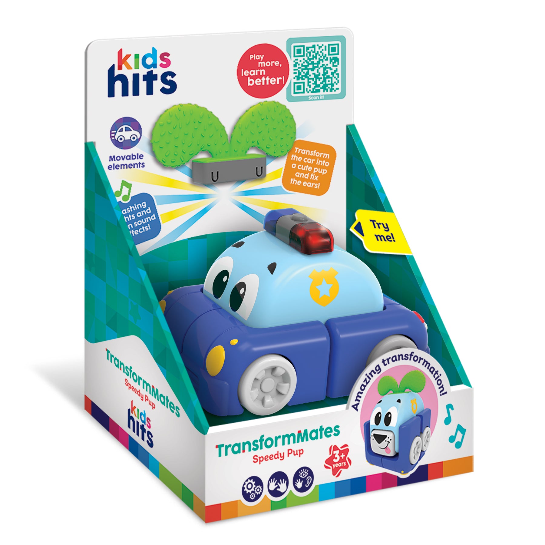 Kids Hits Speedy Pup TransformMates: A Vibrant and Imaginative Delight for Your Little One!