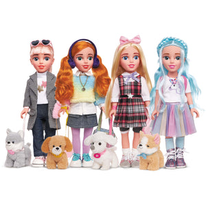 Beauty Star Dolls: Artsy Girl. Where Fashion, Fun, and Furry Friends Unite!