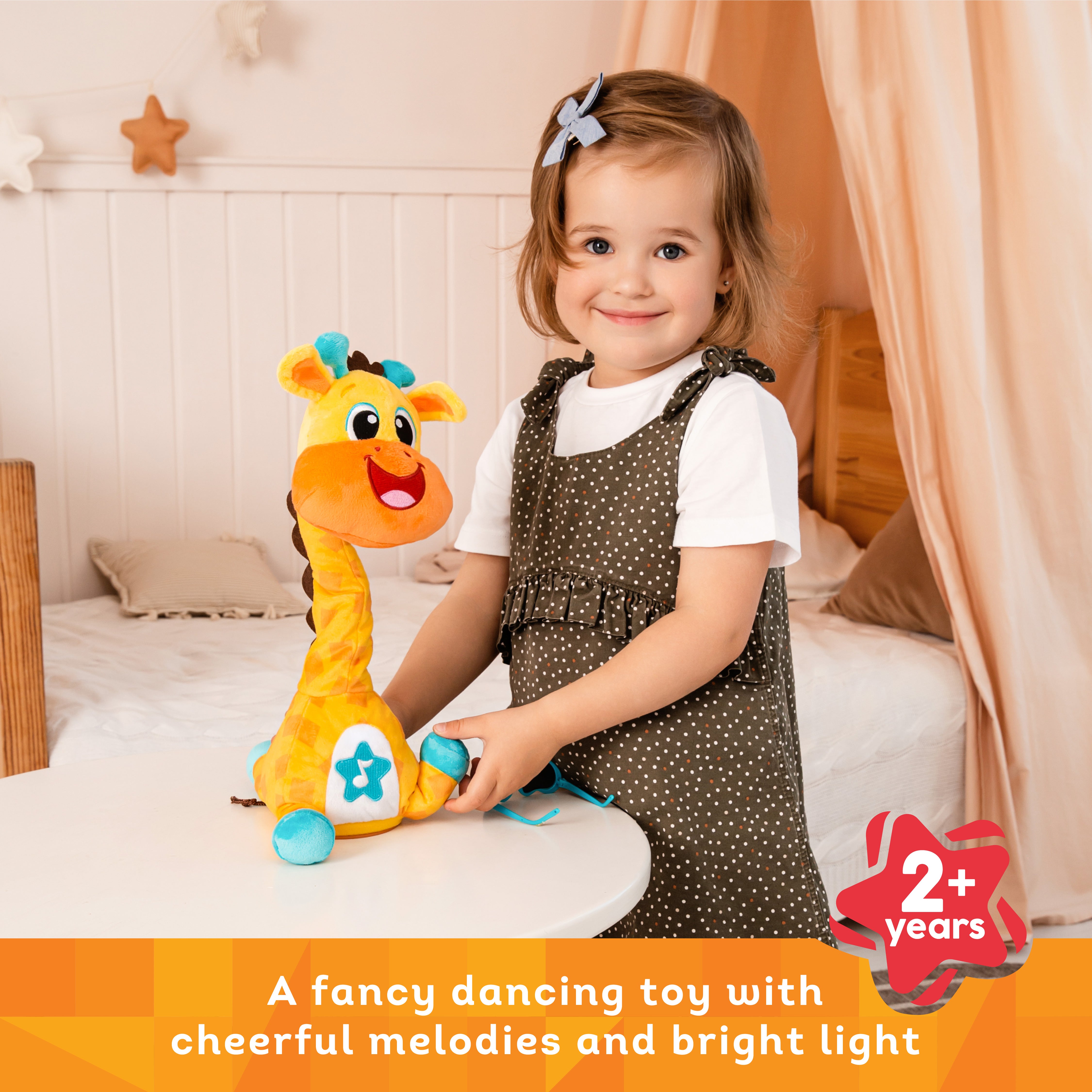 Kids Hits: Dancing Giraffe Paul – Your Energetic Dance Buddy with 12 Fun Melodies!"