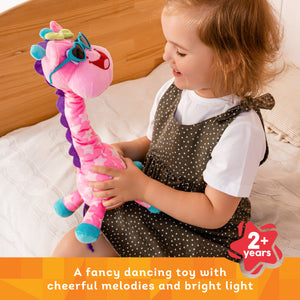 Kids Hits: Dancing Giraffe Polly – Your Energetic Dance Buddy with 12 Fun Melodies!