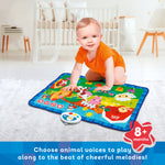 Kids Hits Educational Baby Light and  Sound Mat Toy Noisy Farm