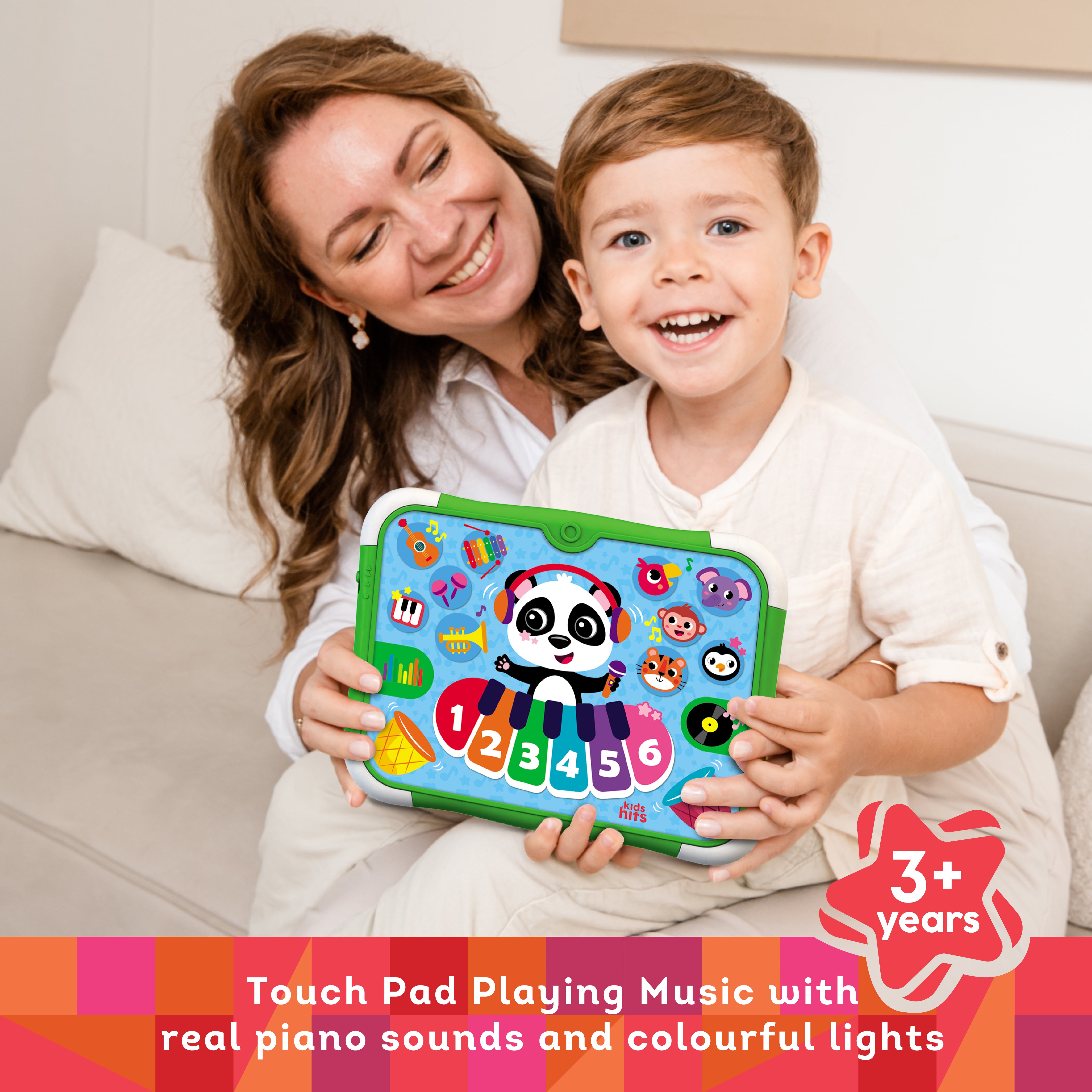 Kids Hits Educational Toddler Touch Pad Playing Music