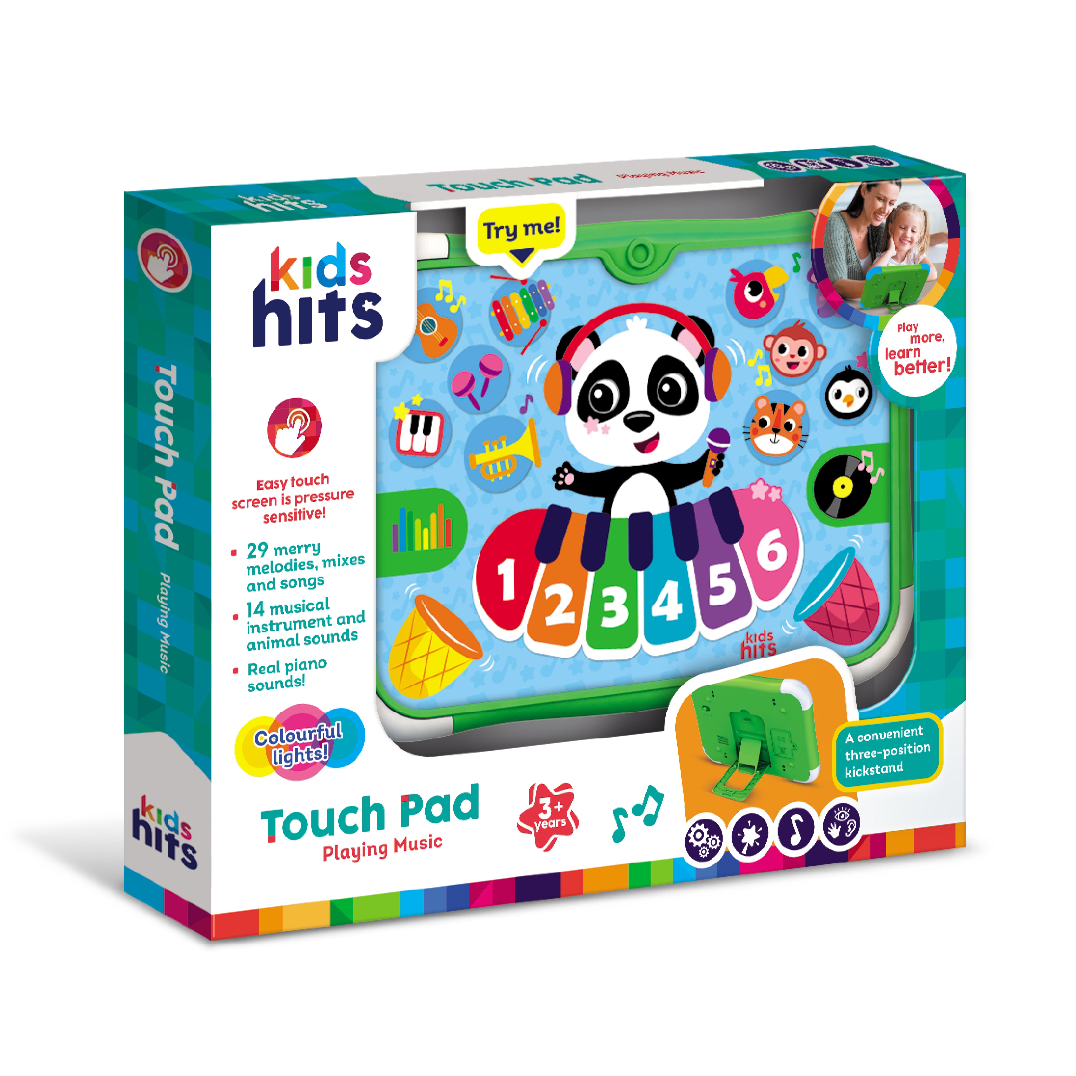 Kids Hits Educational Toddler Touch Pad Playing Music