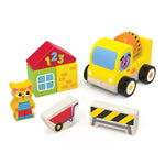 Kids Hits Wooden Building Set - Cement Mixer